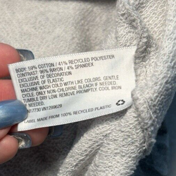 Knox Rose Leopard Print‎ Waffle Knit Shirt XL Cozycore Boho Casual Loungewear - Picture 8 of 8